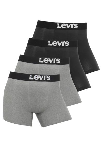 Боксеры Men Solid Logo Boxer 4er Pack