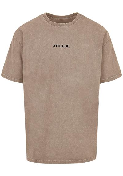 футболка Herren Attitude Acid Washed Heavy Oversized Tee