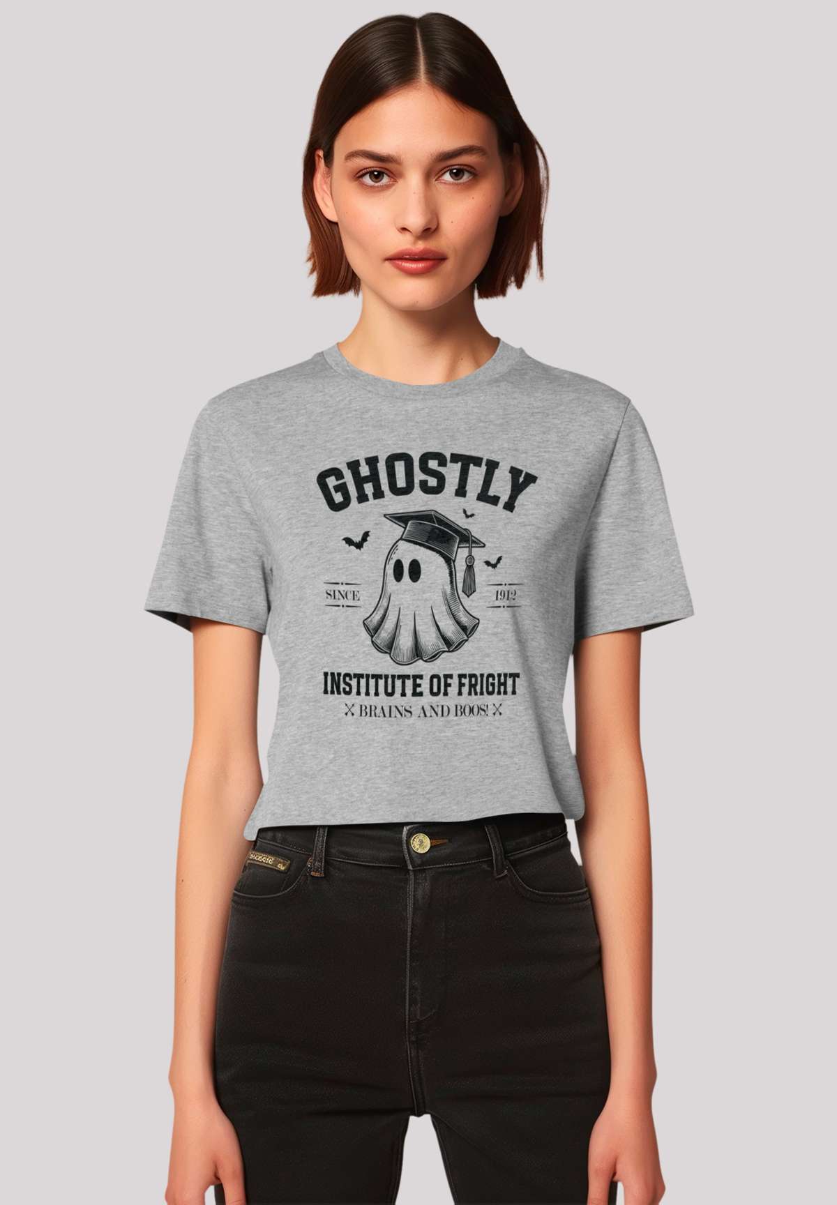 футболка Halloween University Ghostly ghost