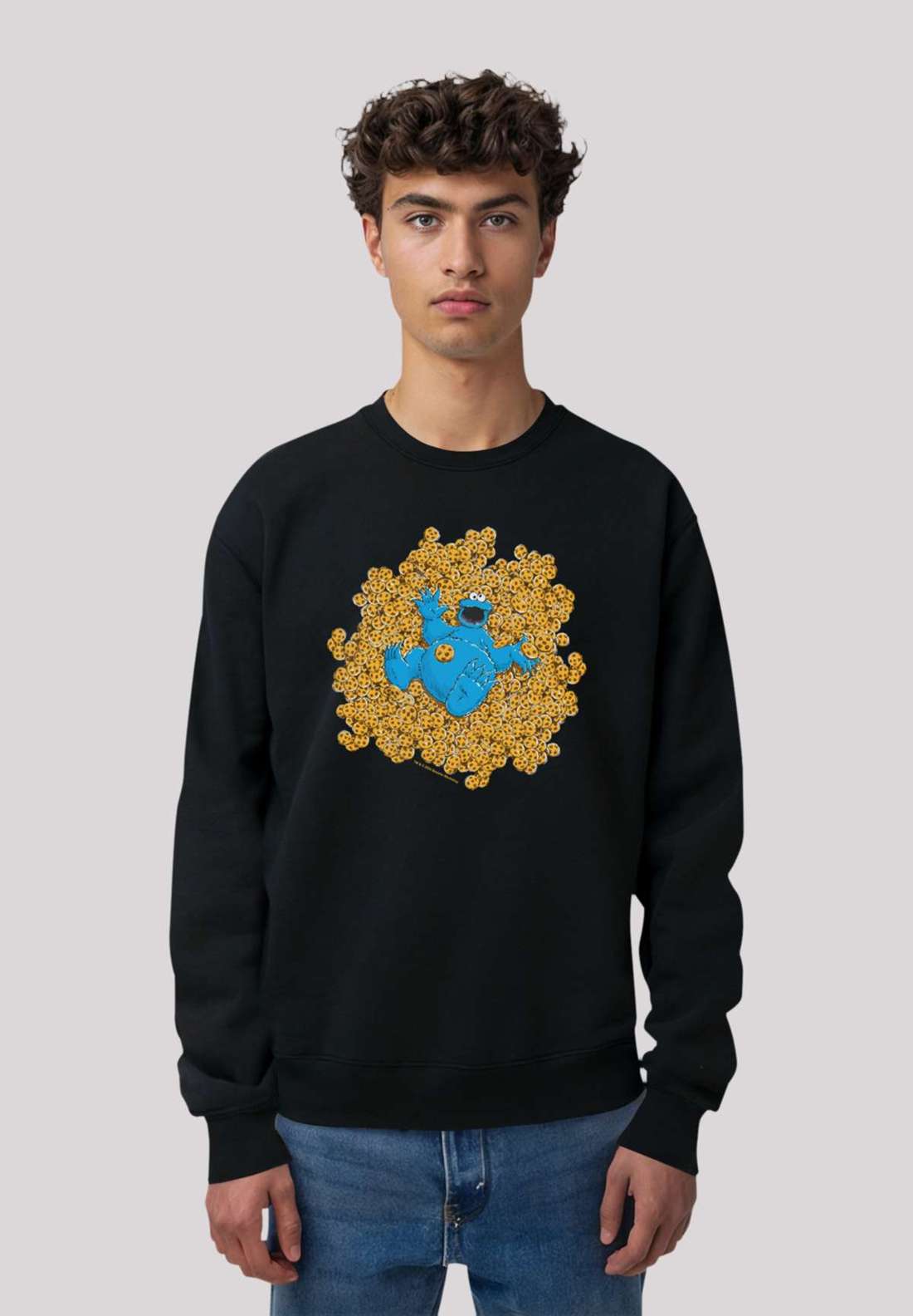 толстовка Sesamstraße Cookie Monster Coockie Bad
