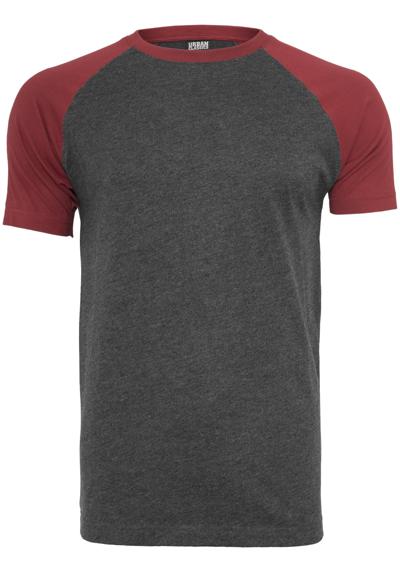 charcoal/ burgundy