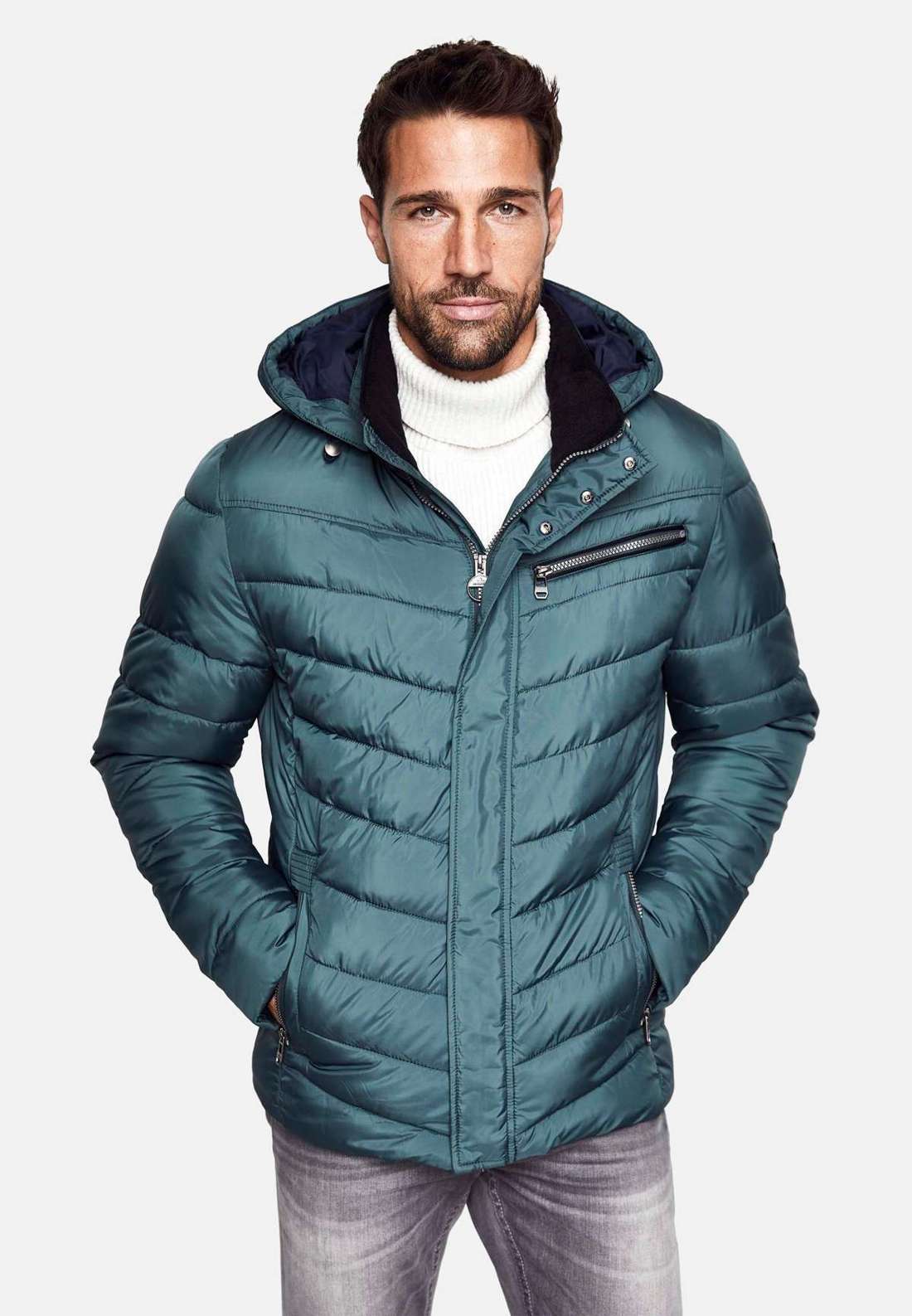 Стеганая куртка со съемным капюшоном Stepp-Jacke