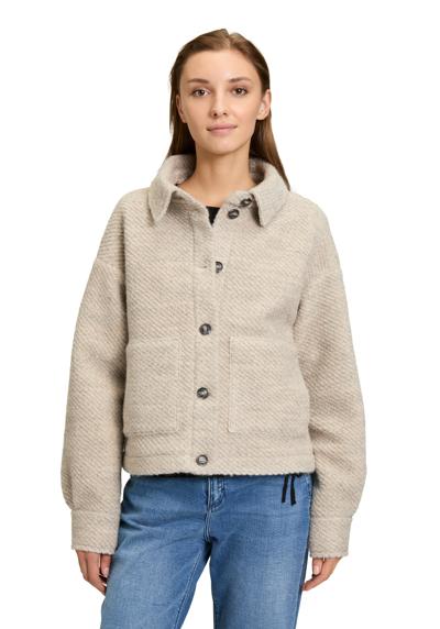 Холщовая куртка »Casual-Jacke mit aufgesetzten Taschen«