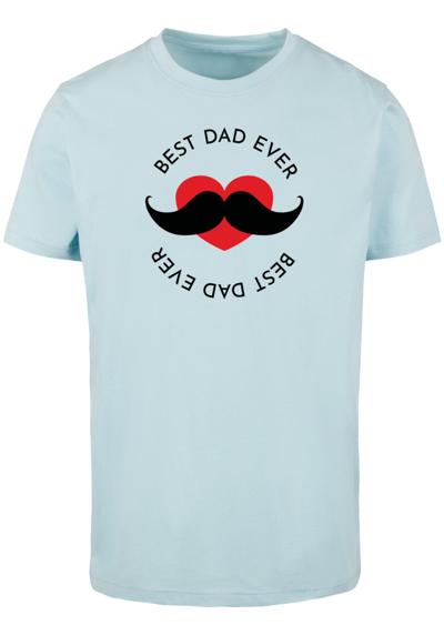 футболка»Herren Fathers Day - Best dad T-Shirt Round Neck«