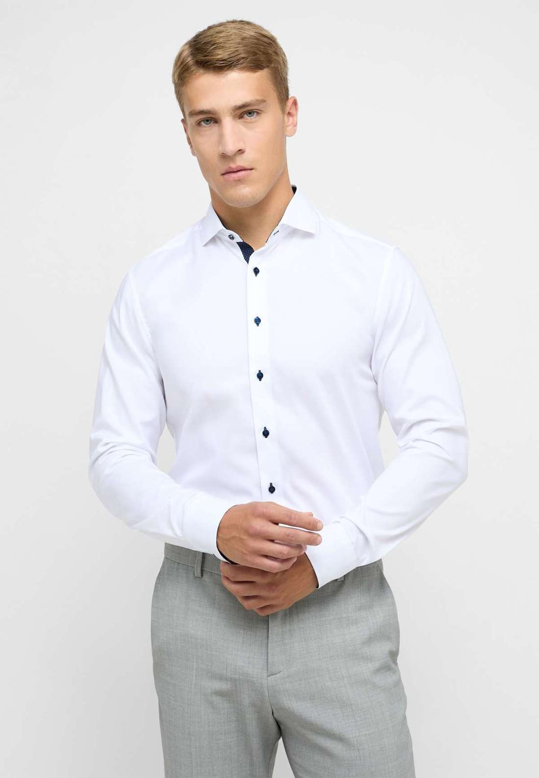 Рубашка с длинным рукавом SLIM FIT