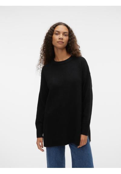 Вязаный свитер »VMFILUCA LS O-NECK LONG PULLOVER GA NOOS«