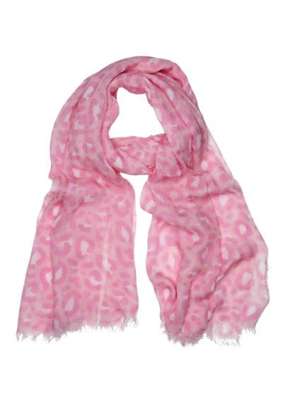 Модный шарф (1 шт.) с леопардовым принтом пастельных тонов