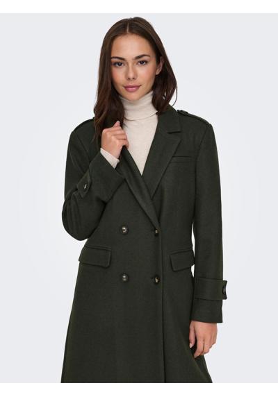 Длинное пальто ONLNANCY LIFE MILI LONG COAT CC OTW