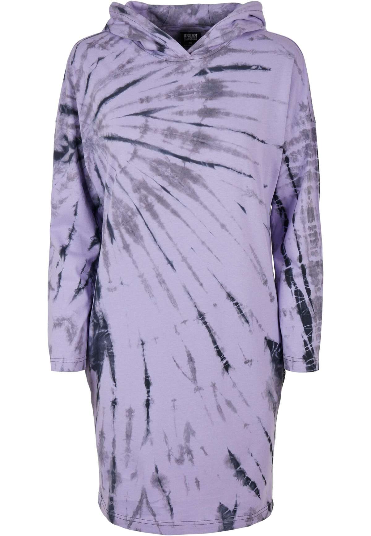 Платье-рубашка Urban Classics Damen Ladies Oversized Tie Dye Hoody Dress