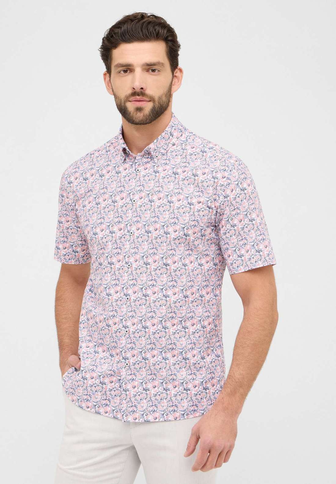 Рубашка с коротким рукавом MODERN FIT