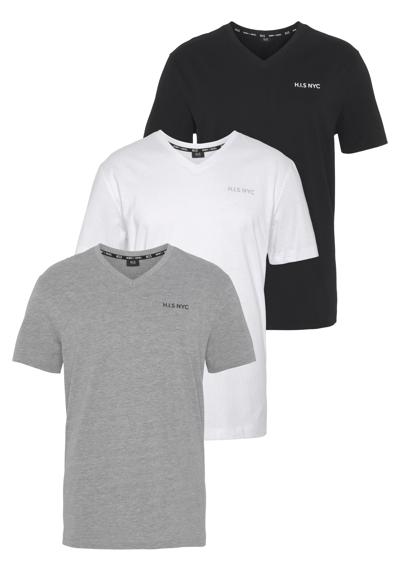 schwarz/ grau/ weiß