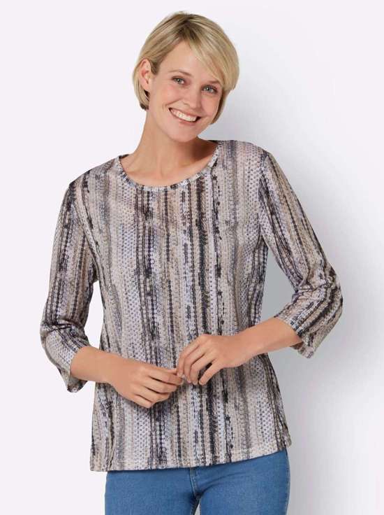 бежевый-темно-серый-с рисунком