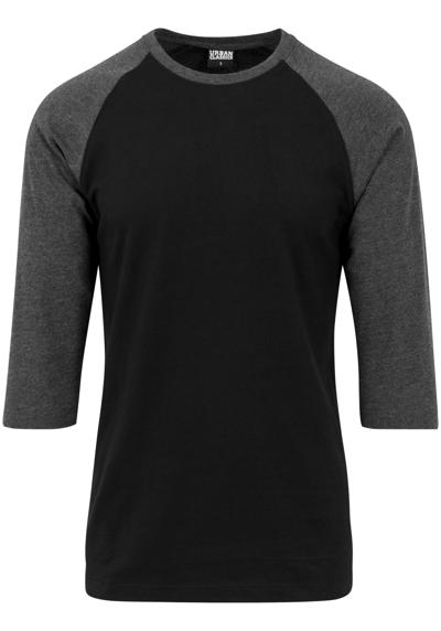 футболка»Urban Classics Herren Contrast 3/4 Sleeve Raglan Tee«