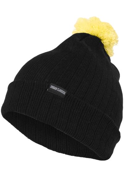 шапочки Urban Classics Unisex Neon Contrast Bobble Beanie