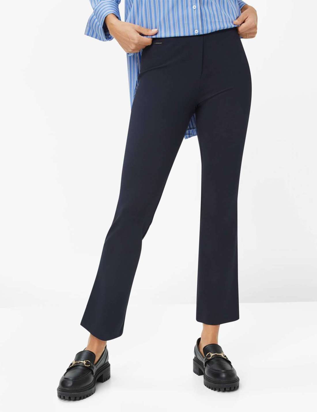 брюки с 5 карманами Style Bootcut S