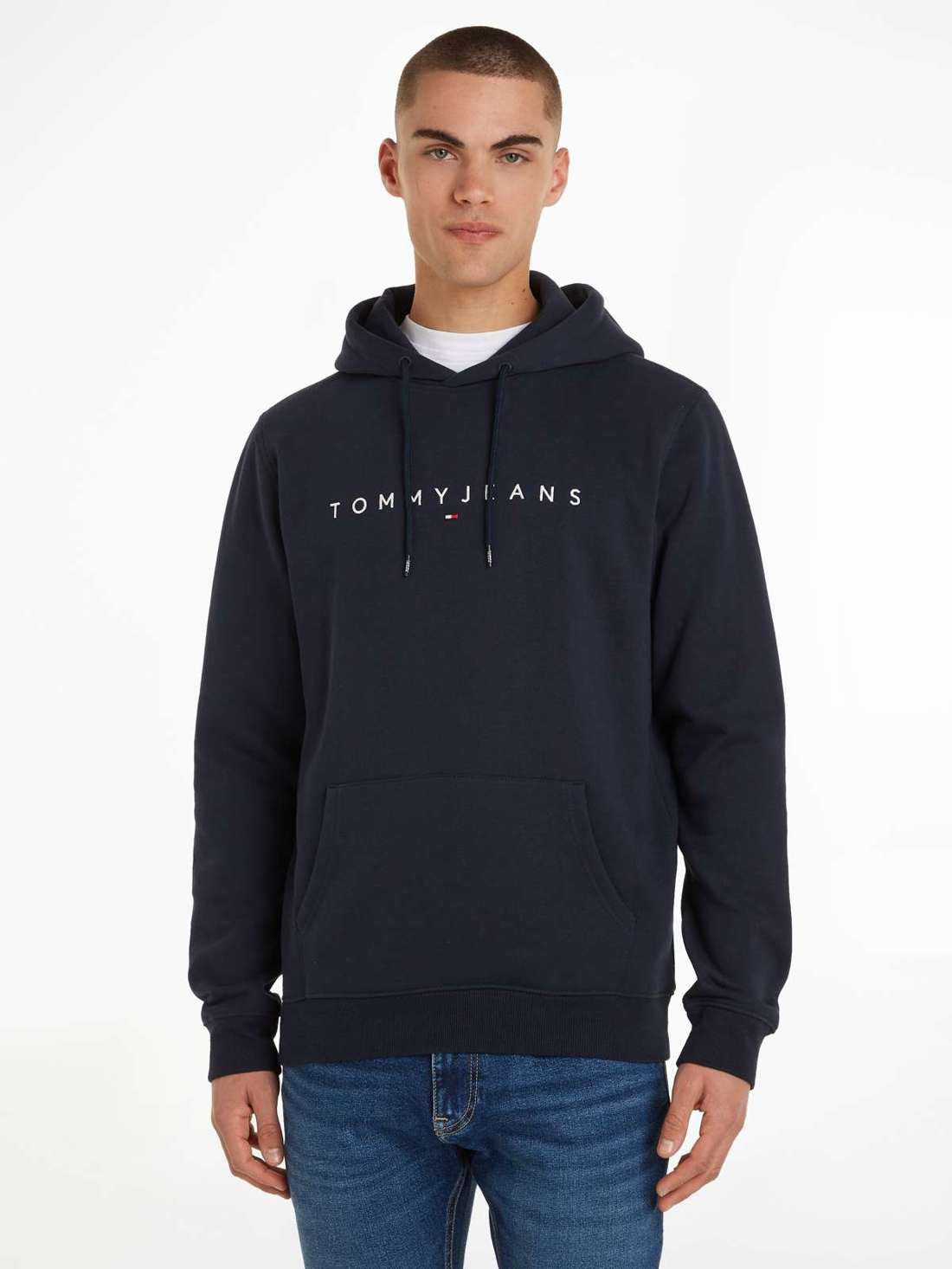 Толстовка с капюшоном и кулиской TJM REG LINEAR LOGO HOODIE EXT