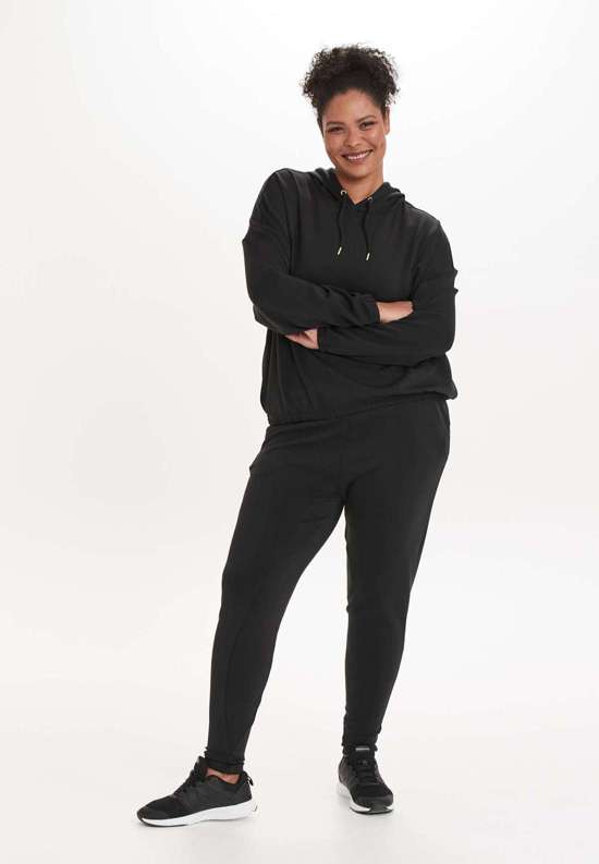 Толстовка с капюшоном и эластичными манжетами Cinmarie