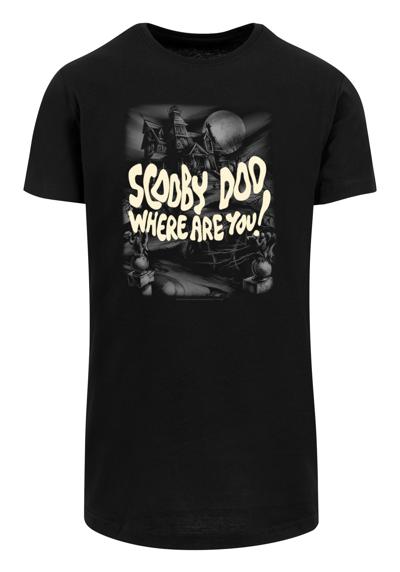 Рубашка с коротким рукавом Herren Scooby Doo Scary Castle with Shaped Long Tee