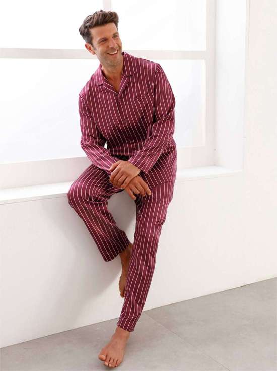 бордовый-в полоску