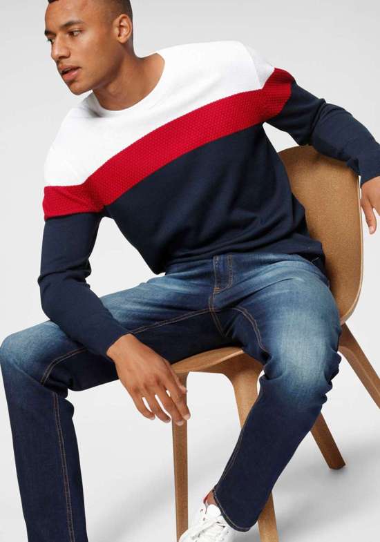 цв.морской волны-красный -белый