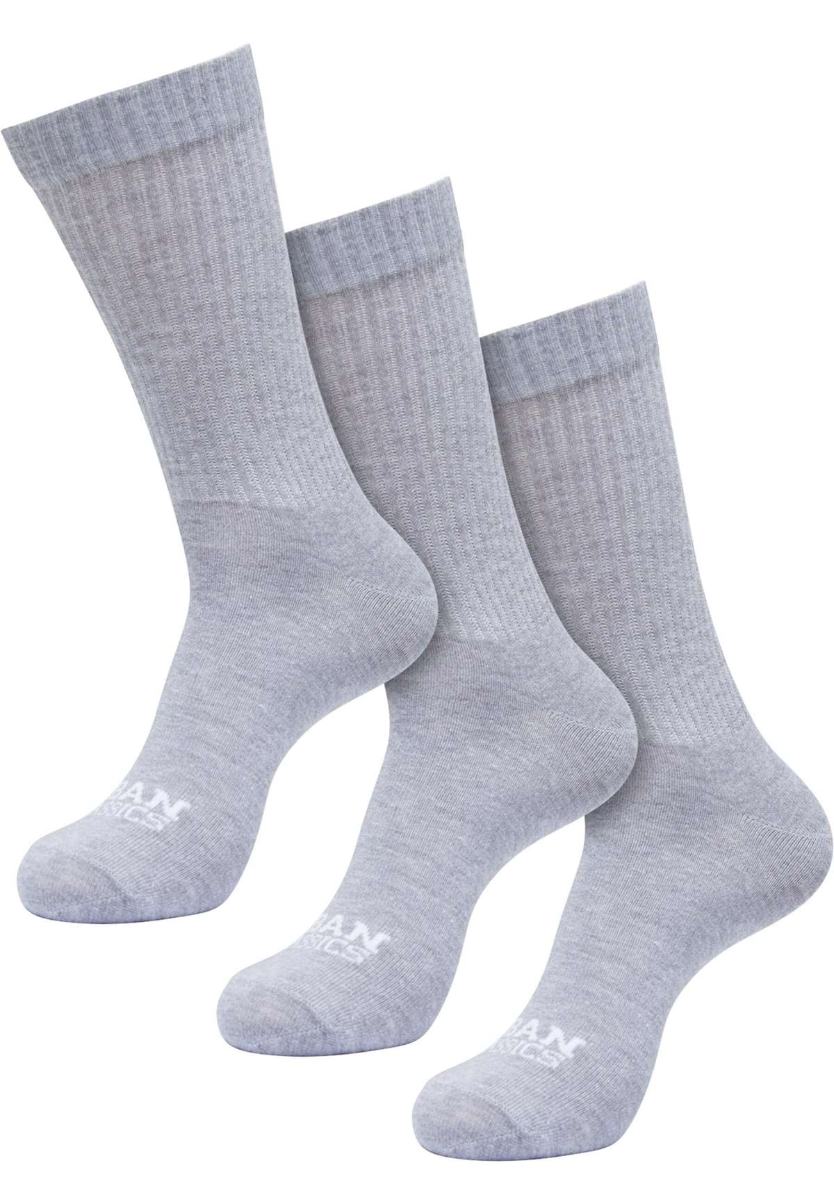 Базовые носки»Urban Classics Unisex Simple Flat Knit Socks 3-Pack«