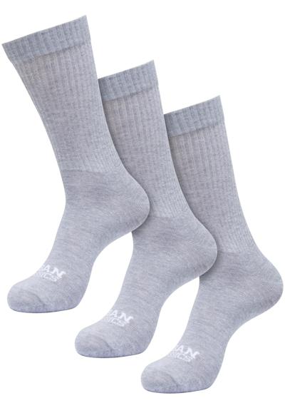 Базовые носки»Urban Classics Unisex Simple Flat Knit Socks 3-Pack«