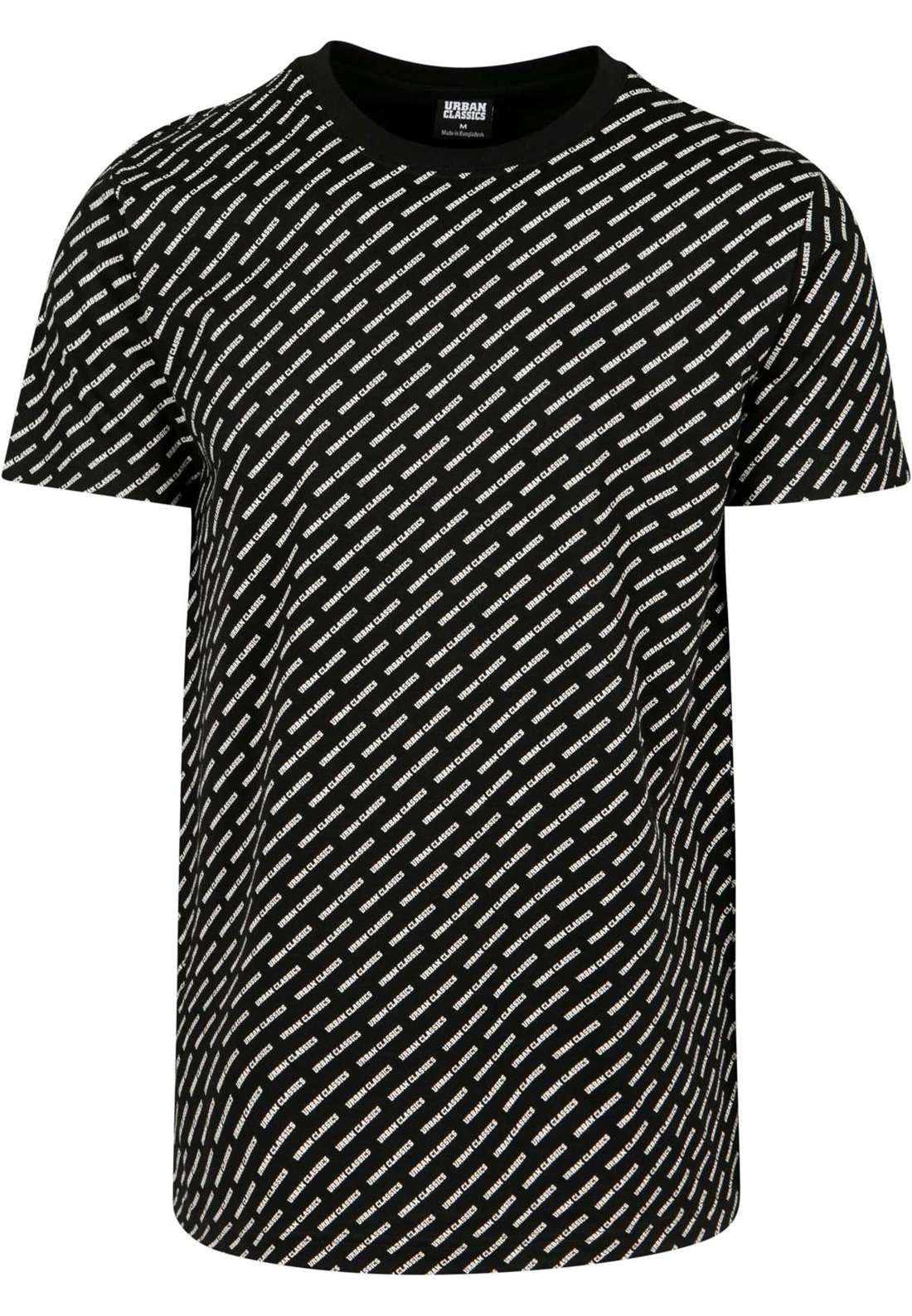 футболка Urban Classics Herren Allover Logo Tee