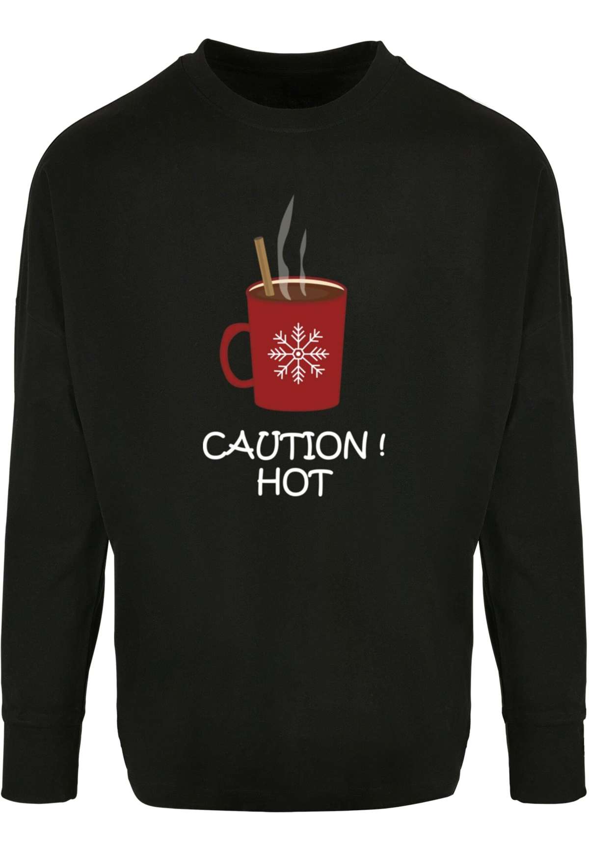 Длинный рукав Herren Caution Hot Oversized Cut On Sleeve Longsleeve