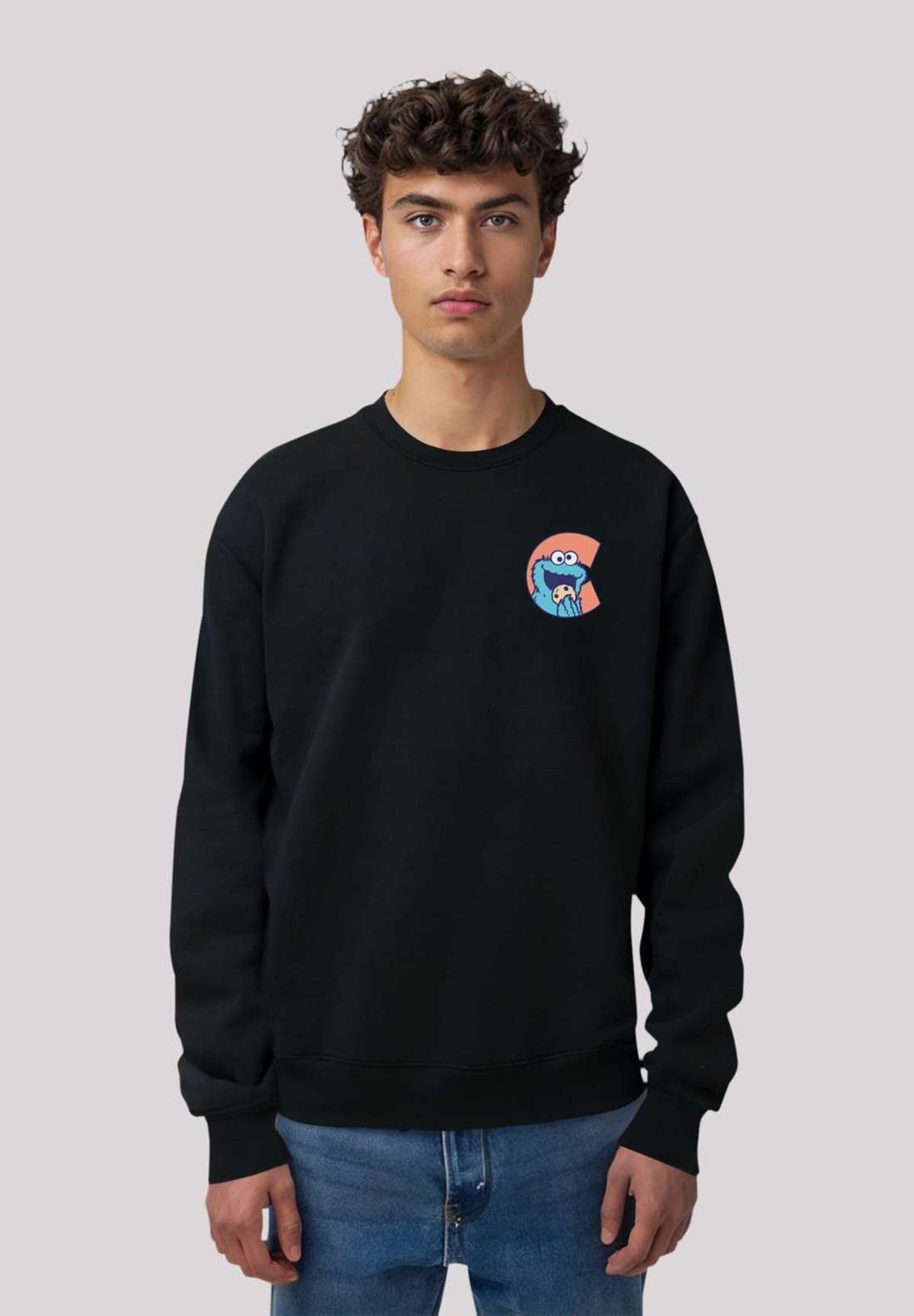 толстовка Sesamstraße Cookie Monster `C`