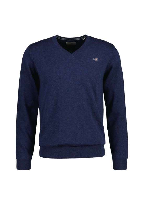 синий джинсовый меланжевый