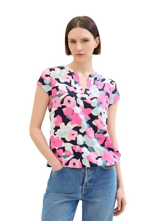 pink colorful floral design