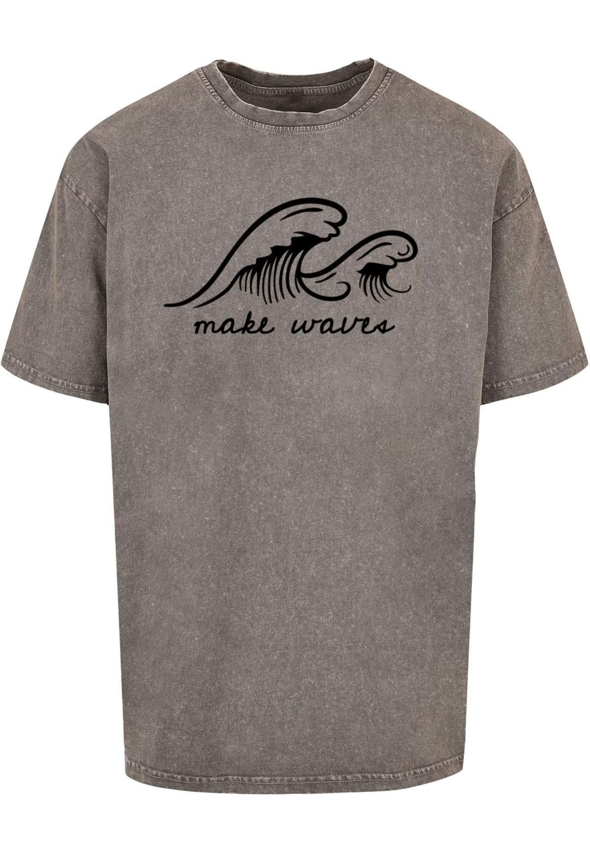 футболка Herren Summer - Make waves Acid Washed Oversize Tee