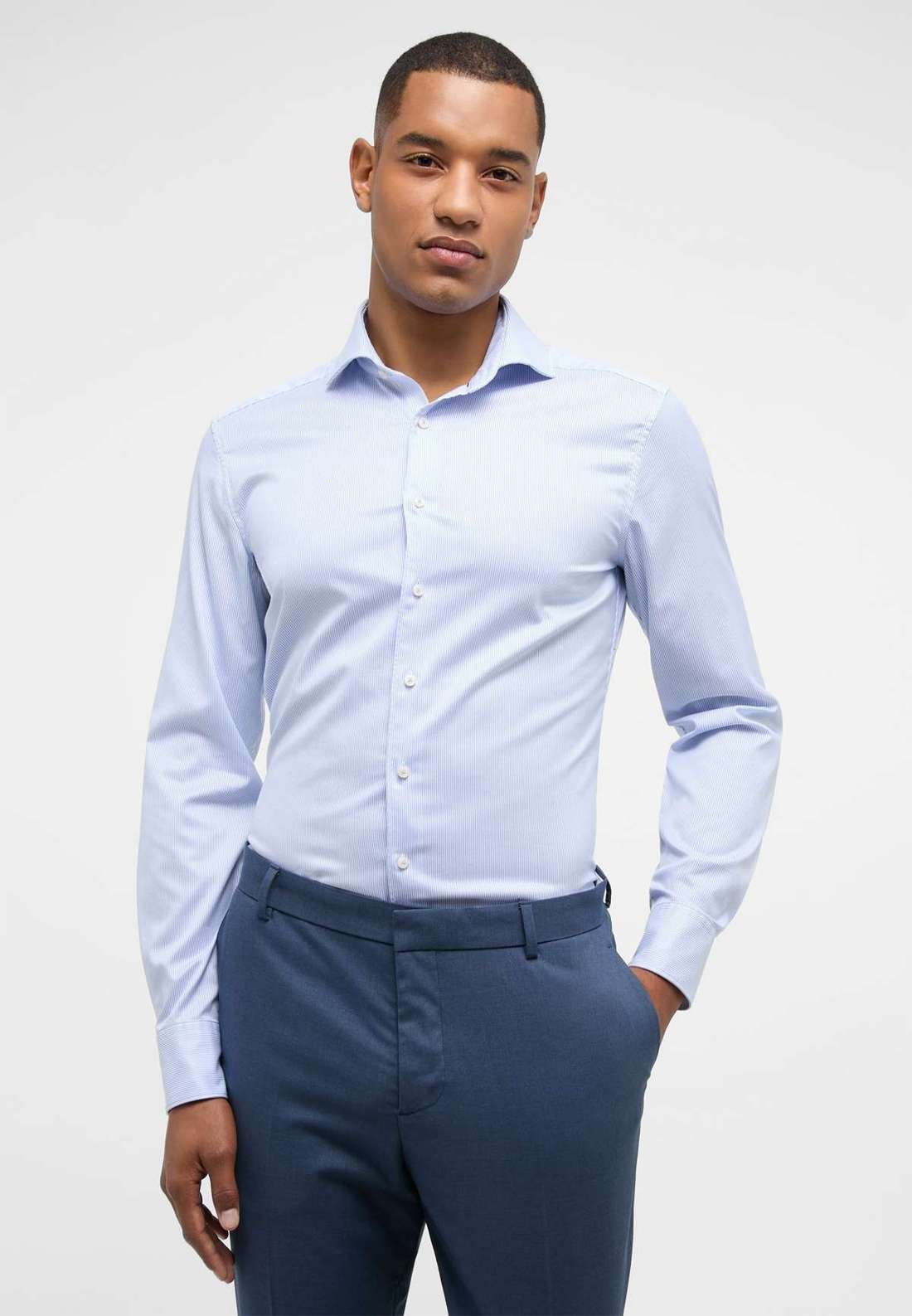 Рубашка с длинным рукавом SLIM FIT