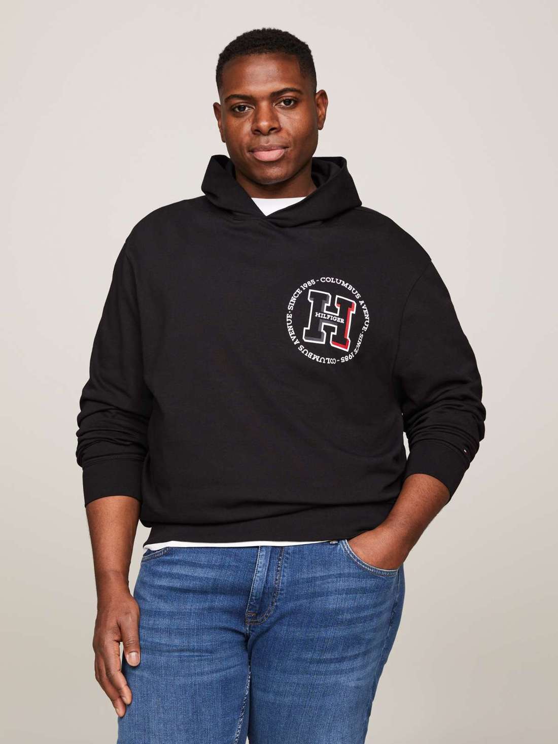 Толстовка с капюшоном BT-HILFIGER H ROUNDEL HOODY-B
