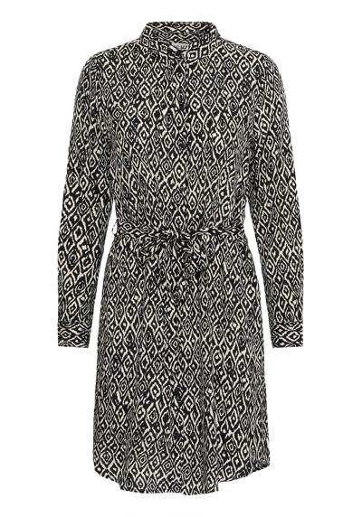 black ikat aop