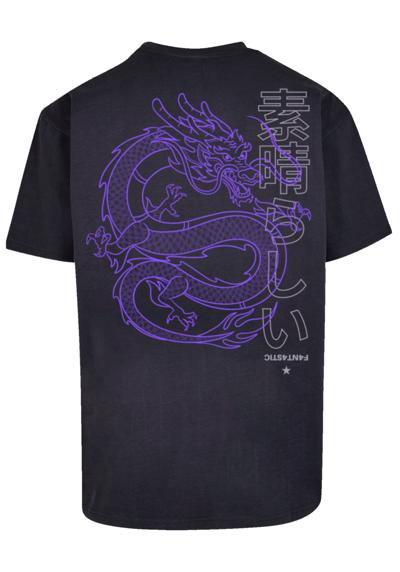 футболка»PLUS SIZE Drache Dragon Japan«