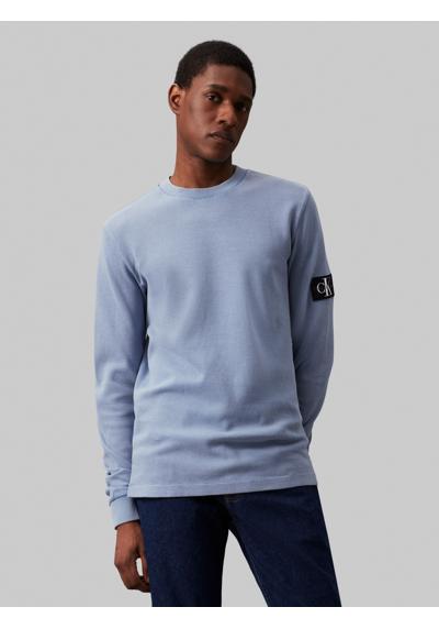 Рубашка с длинными рукавами и нашивкой-логотипом WASHED BADGE WAFFLE LS TEE