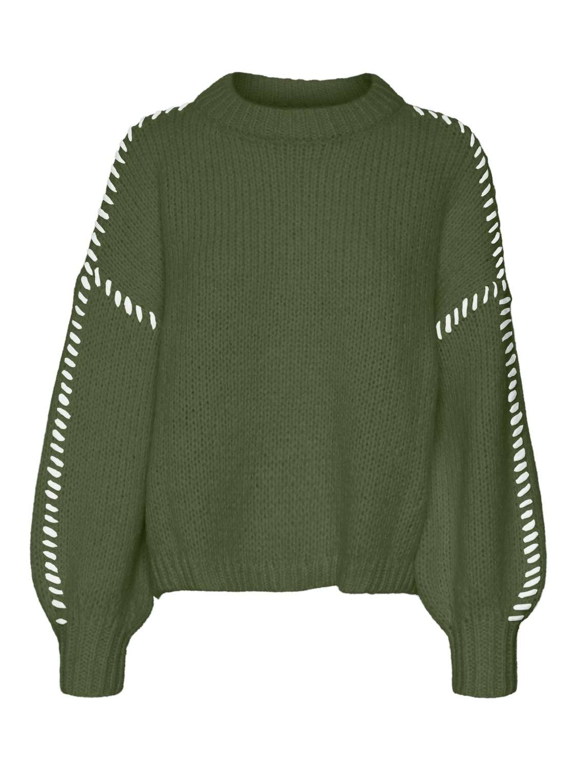 Свитер с круглым вырезом VMFENG LS O-NECK PULLOVER GA BOO