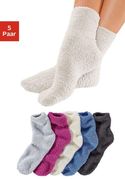 Мягкие носки (в упаковке 5 пар), идеально подходят в качестве носков для сна.