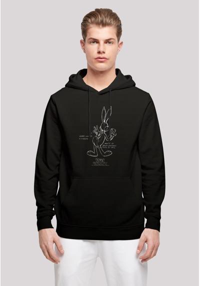 Толстовка с капюшоном Looney Tunes Bugs Bunny White Belly