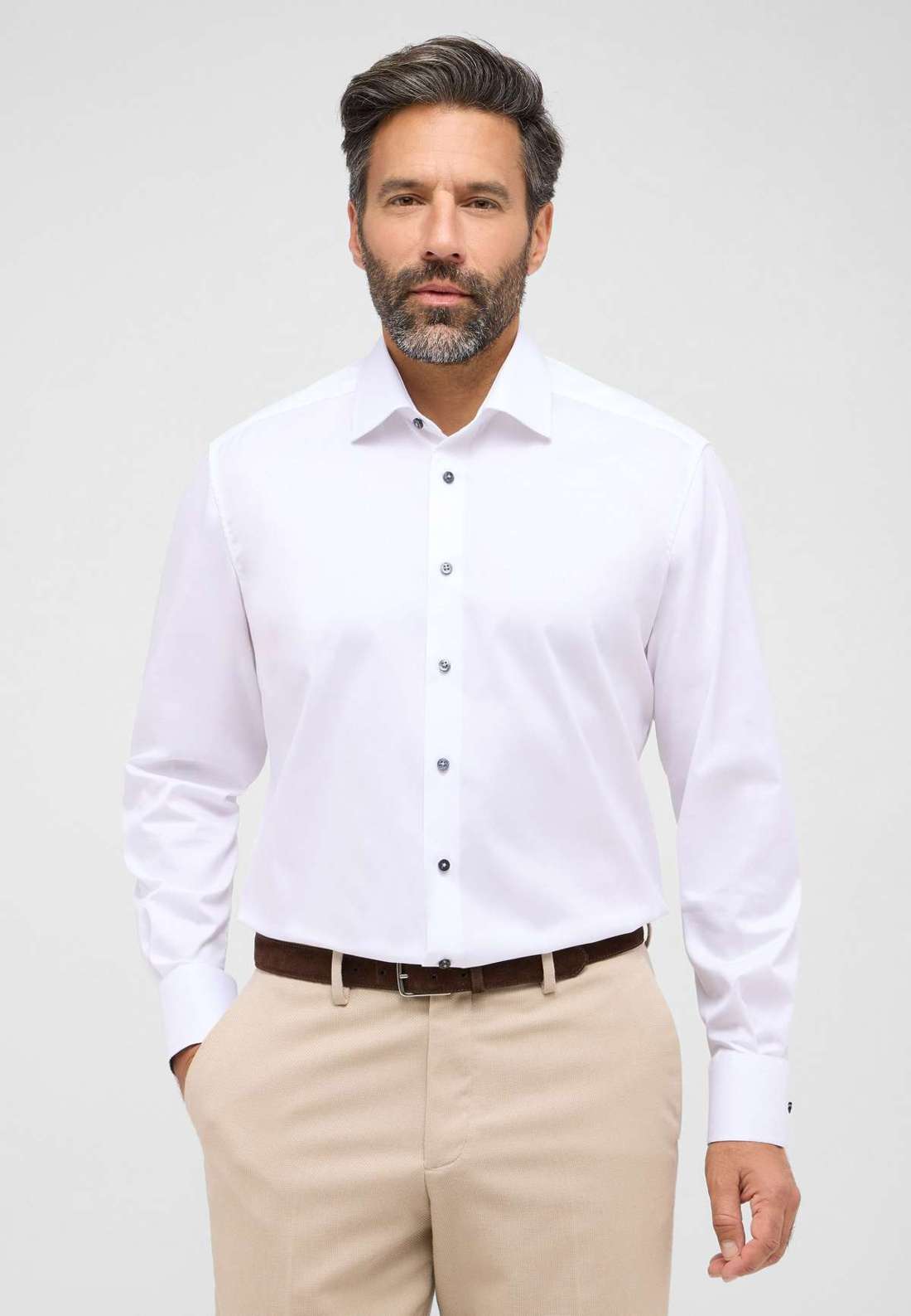 Рубашка с длинным рукавом COMFORT FIT
