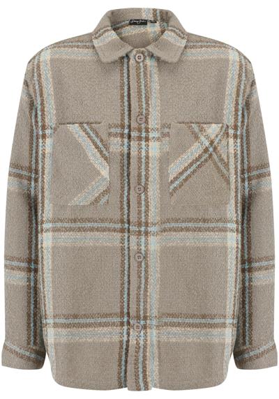 Рубашка с коротким рукавом Herren JM231-006-02 SJ Script Logo Bouclé Overshirt