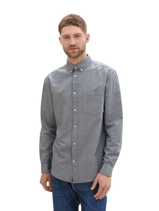 navy chambray