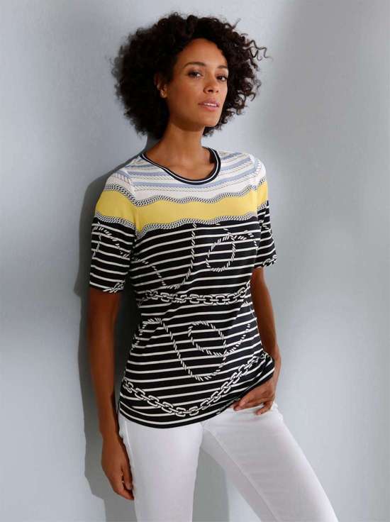 цв.морской волны-желтый-полосатый