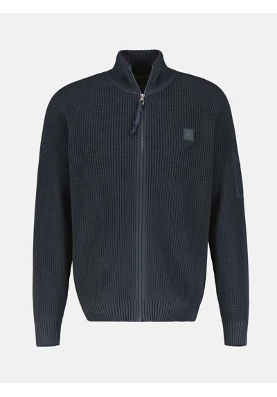 Кардиган LERROS Strickjacke für Herren, grob gerippt