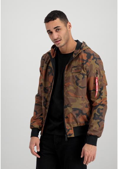 Куртка-бомбер Men - Bomber Jackets MA-1 LW Hooded Refl. Camo