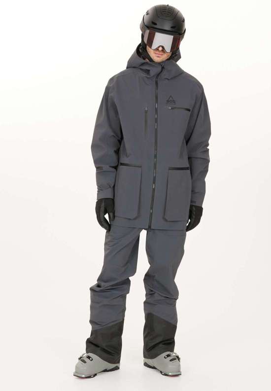 темно-серый