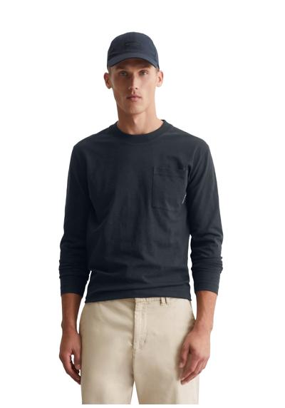 Рубашка с длинным рукавом in Heavy-Slub-Jersey-Qualität