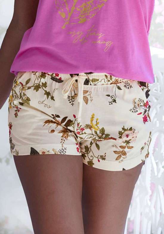 экрю цветочный