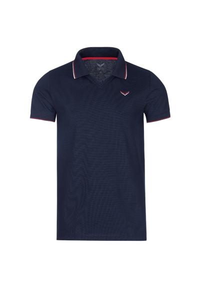 рубашка поло TRIGEMA Polo-Shirt mit V-Ausschnitt